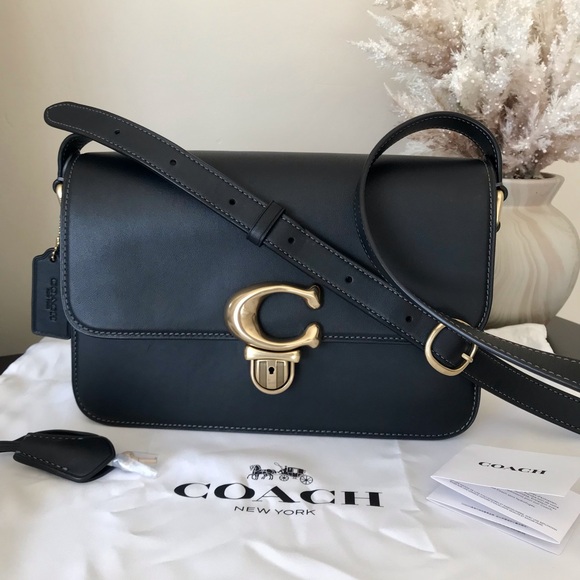Coach Studio Leather Shoulder Crossbody Bag - Picture 3 of 16